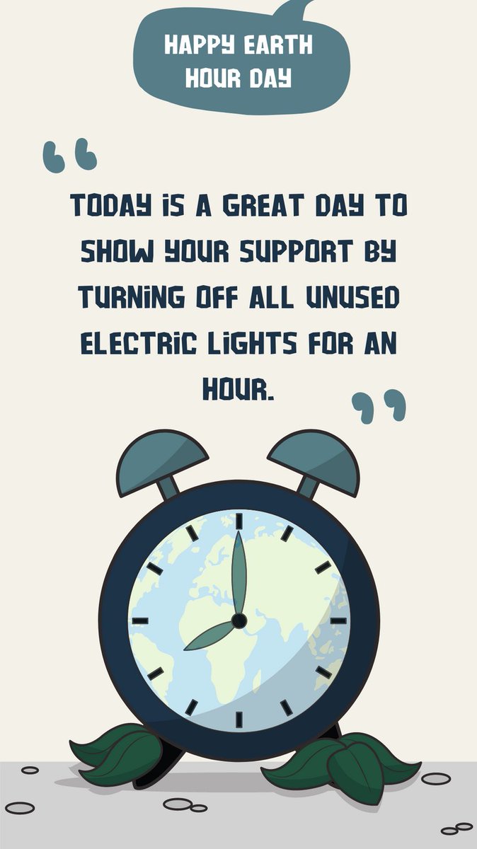 Happy Earth Hour Day!
