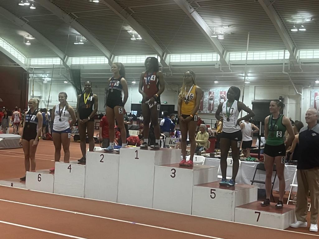 WS_Track's tweet photo. Help up congratulate Junior Laya'Lapri Ratney on finishing 4th at Hoosier State Relays in the 60 hurdles with a new Personal Record of 9.13. #runwiththecougars https://t.co/1zIUNUgrp2