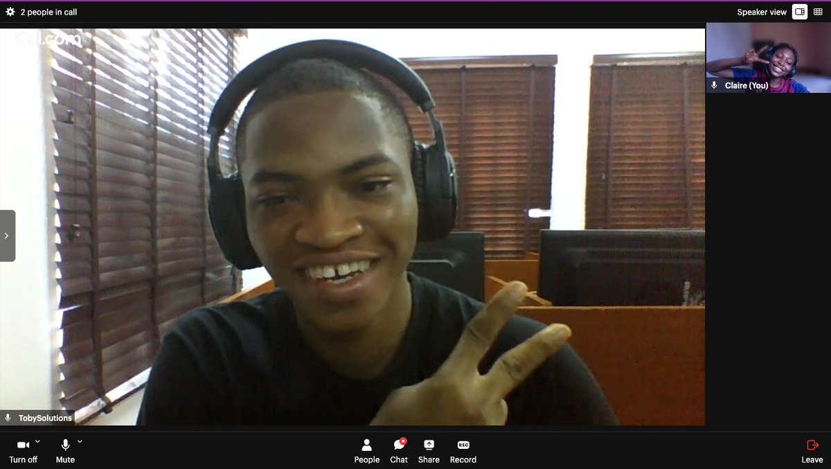 claire__charles's tweet image. Had a coffee chat with @toby_solutions
We talked about:
Techh🧑💻
Cultures🌐
University😭😂
It was super fun😂
I learn that Tobi is a good developer and marketer😂