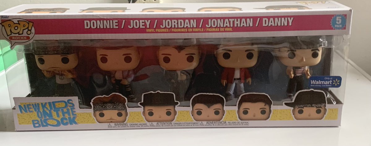 New Kids on the Block - POP!-Vinyl Figur 5-Pack