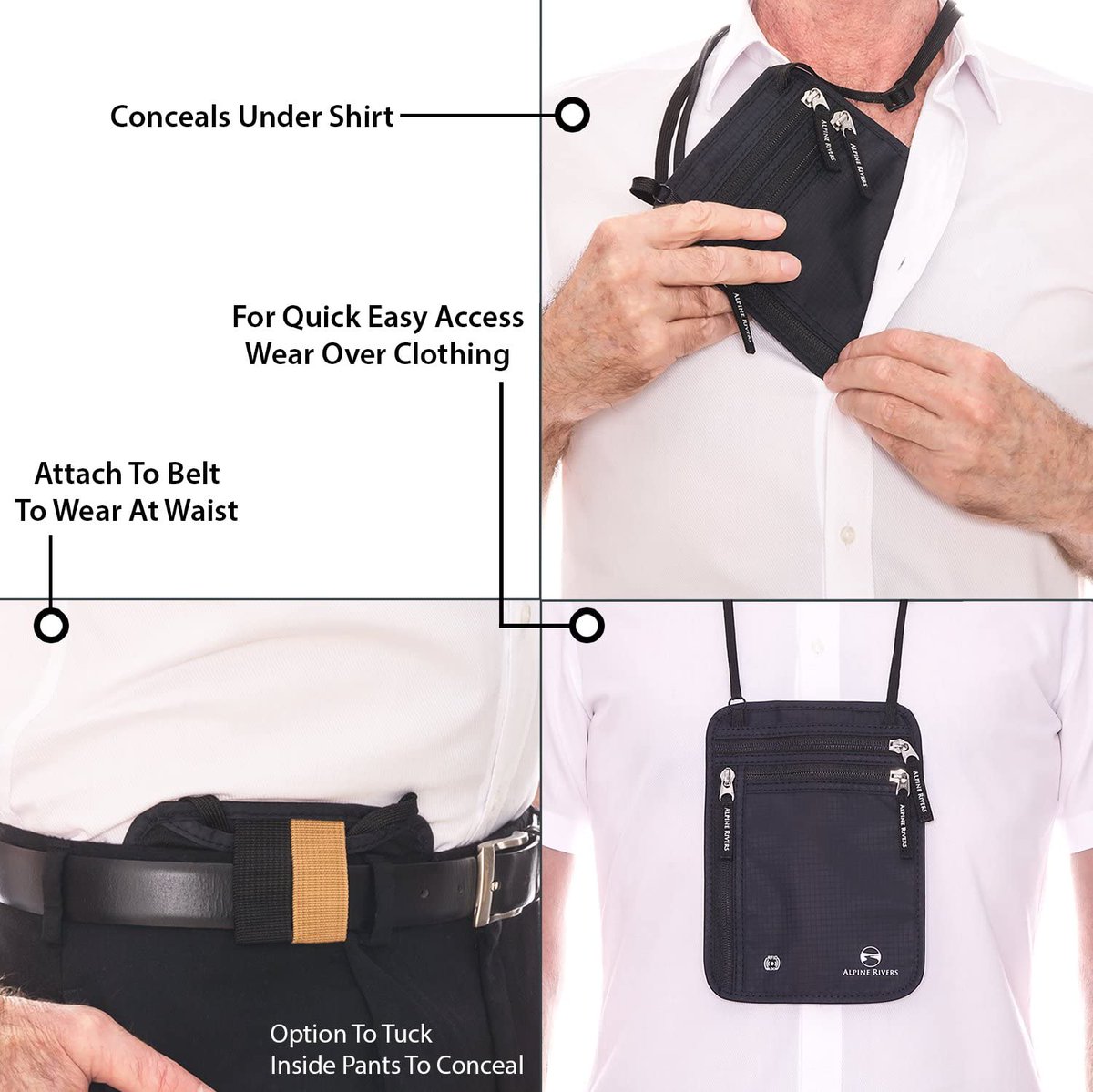 alpinerivers's tweet image. Alpine Rivers Store's RFID Blocking Neck Wallet is your ticket to stress-free travel! 🎫 Keep your valuables secure &amp;amp; easily reachable while on the go. 

Don't leave home without it: alpine-rivers.com/home

#TravelMustHave #RFIDNeckWallet #AlpineRiversStore