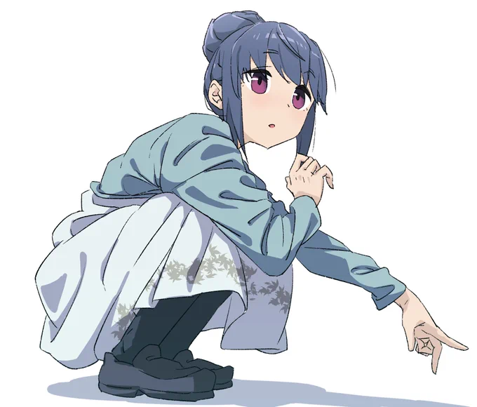 志摩リン描きました #ゆるキャン 