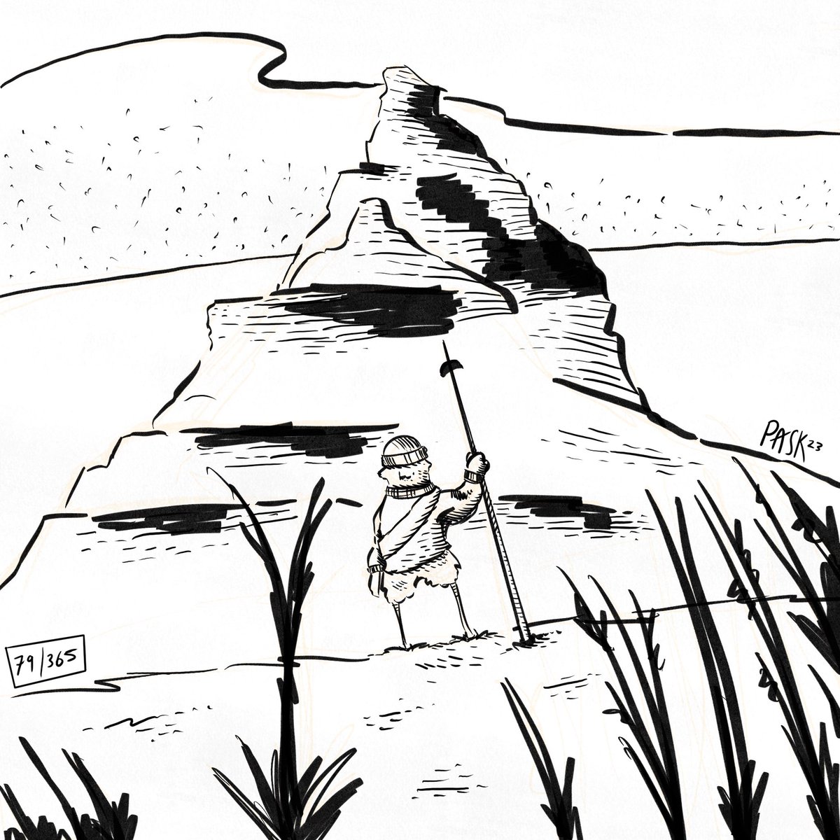 Doodle #079. Those mountain view’s