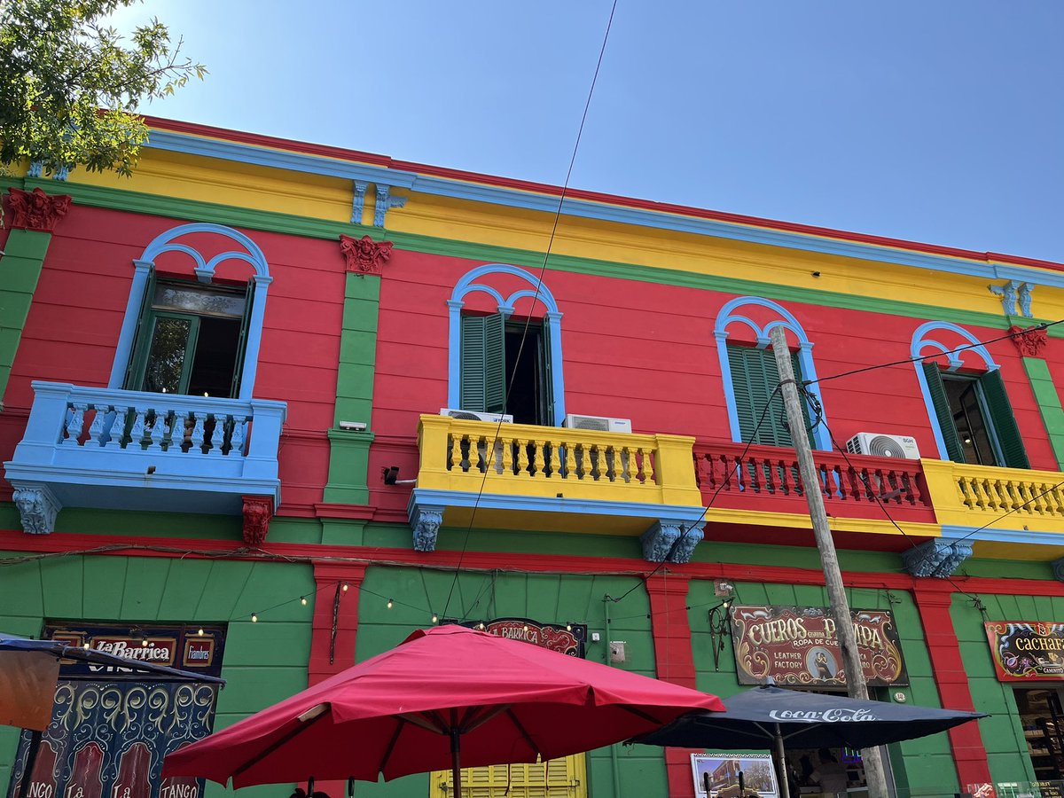 SelbyAnna's tweet photo. #laboca #BuenosAires where they know all about colour. More soon @TelegraphTravel https://t.co/PSQ653a5dg