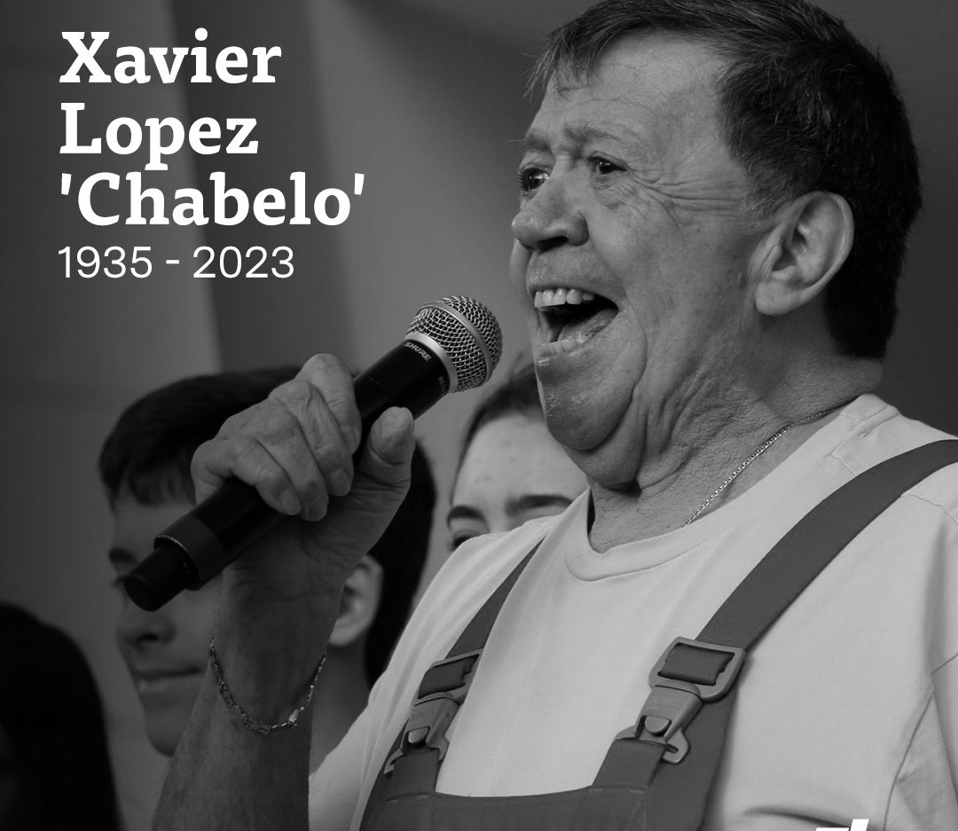Muy lamentable noticia la de este sábado el fallecimiento de <a href="/chabelooficial/">Xavier Lopez Chabelo</a> QEPD🙏🏻 #xavierlopezchabelo #chabelo #QEPD