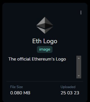 DecentraBox's tweet photo. DBox dApp has been improved. V2 is now live!

You can see your file preview now and when you click on the right corner top, it generates you a link to share your file and easily save it in a safe and fast way. 

https://t.co/oqLQqMcqbR

Try it out now: https://t.co/NjMg2LTeEX https://t.co/NjlwC4848X