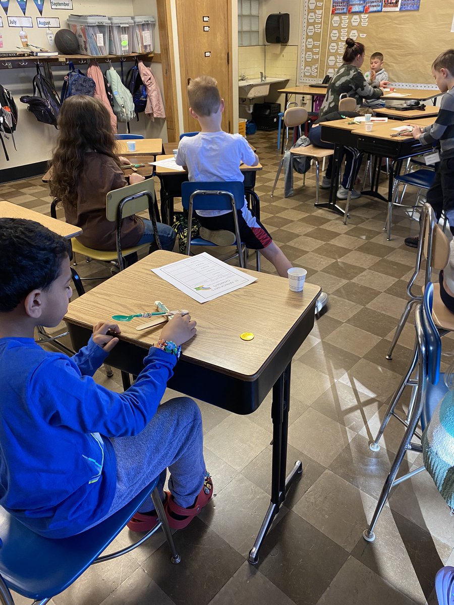 KC 4th grade class tweet media