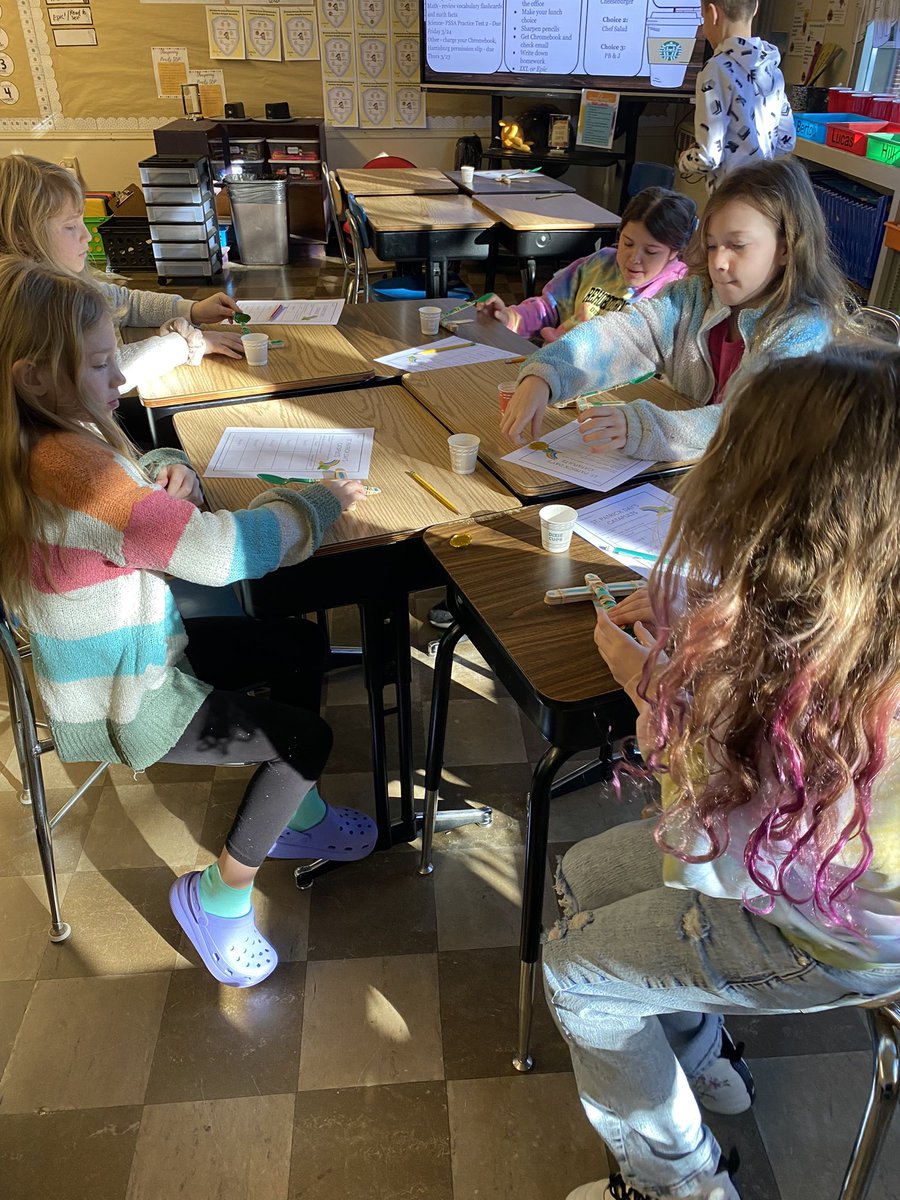 KC 4th grade class tweet media