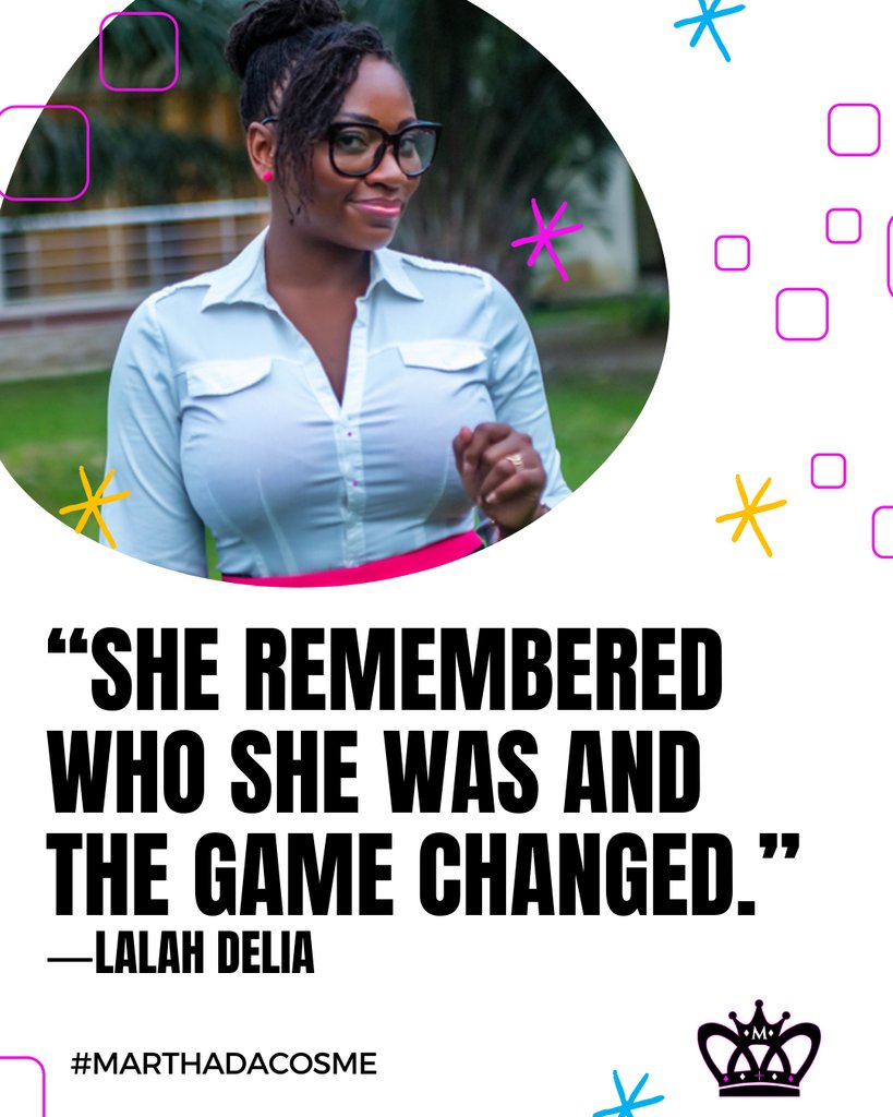 MarthaDaCosme's tweet photo. “She remembered who she was and the game changed.”―Lalah Delia

Unlock your true potential and transform your game with self-awareness. Always remember who you are and don't let anyone dim your light. 💪🏾

#marthadacosme #empowermentcoach #transformationalcoach #successcoach … https://t.co/0JdRLpbVLl