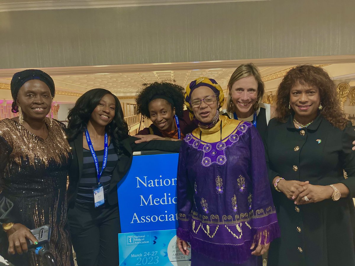 Lucky to spend time with powerful women leaders & advocates from around the country and world at the annual ⁦⁦⁦@NationalMedAssn⁩ We must work closely together to heal communities by building relationships. #HealthEquity #PublicHealth #BlackWellness