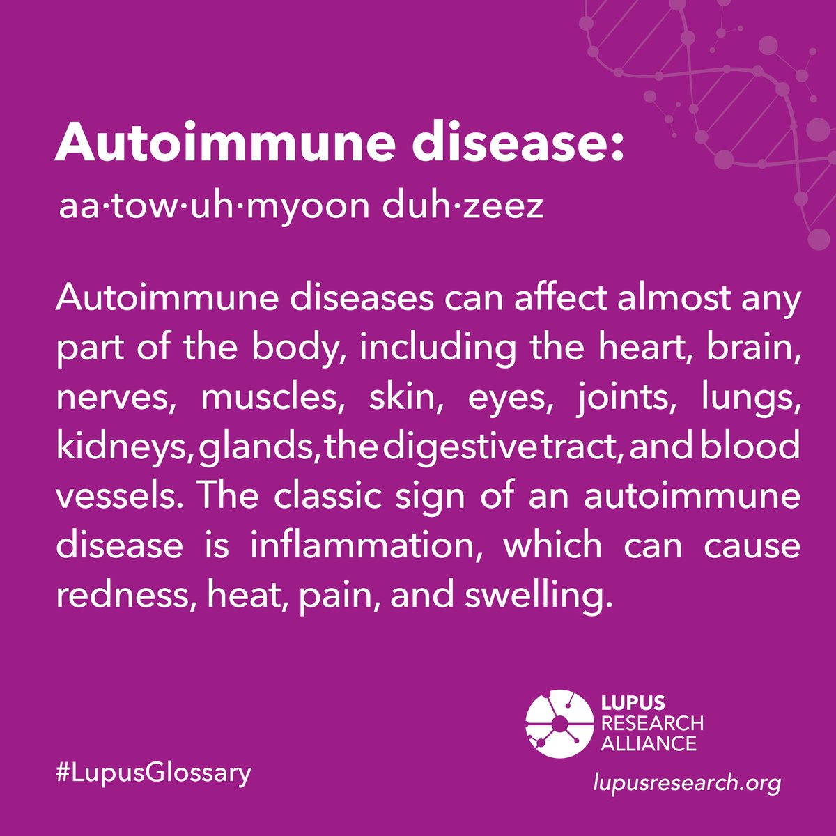 LupusResearch's tweet image. It's #AutoimmuneAwarenessMonth! By increasing awareness, we can promote better understanding of these diseases, support research efforts, and create hope for individuals with conditions such as #lupus. Share this post to help amplify awareness and educate others!