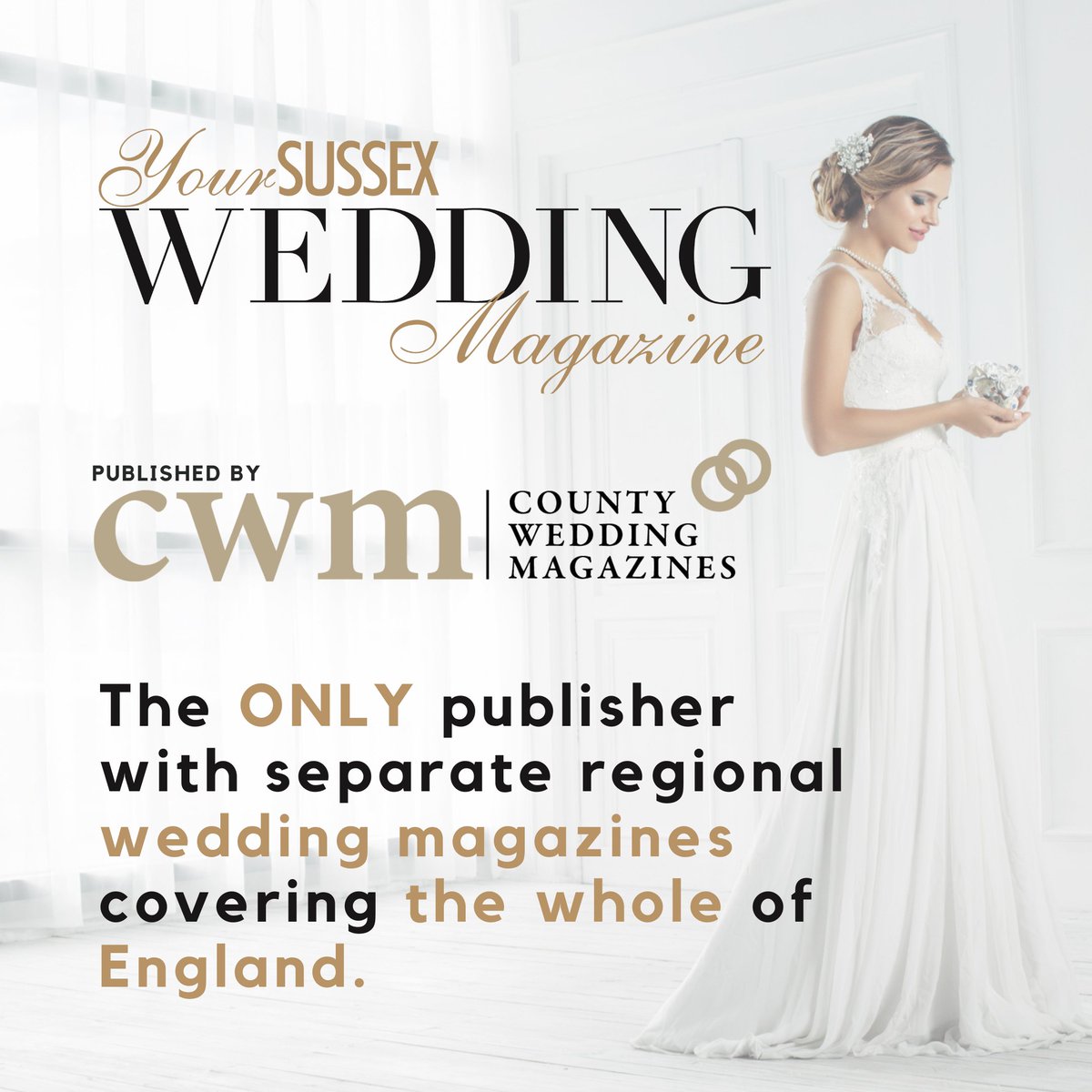 Unlike national titles, our magazine provides you with information on local venues and wedding suppliers as well as broader advice and inspiration to make your day as perfect as can be! Download your copy for free today at your-sussex.wedding/free-download