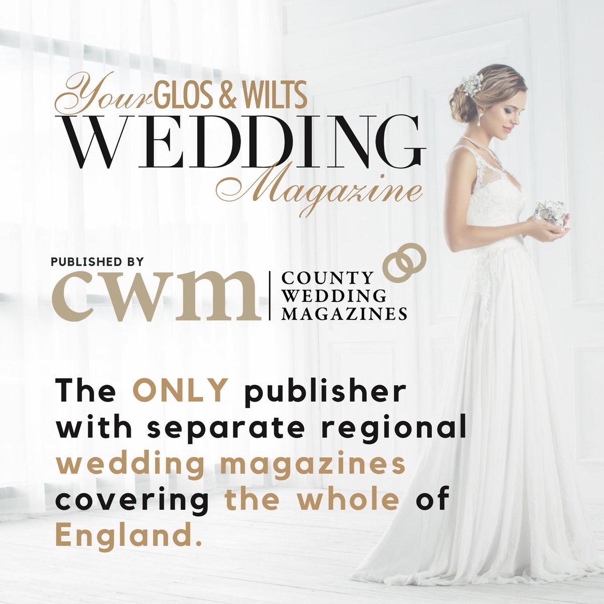 Unlike national titles, our magazine provides you with information on local venues and wedding suppliers as well as broader advice and inspiration to make your day as perfect as can be! Download your copy for free today at yourgloswilts.wedding/free-download