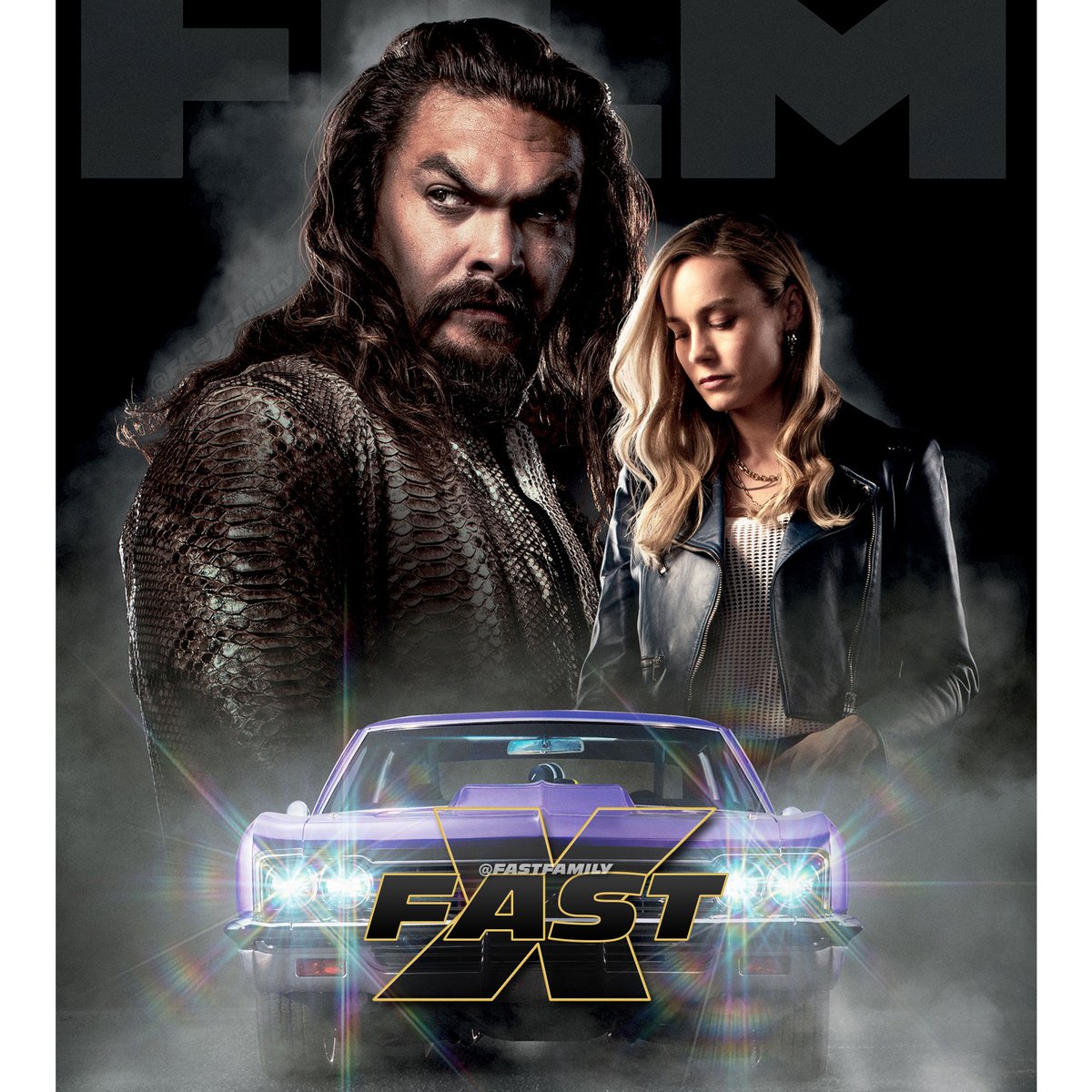 📸 #VinDiesel, #JasonMomoa &amp; #BrieLarson are featured in these new #FASTX images released via @TotalFilm. #FastFamily