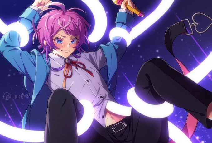 ヒプアニの思い出…これくらいしかアニメ関係で描いてなかった 