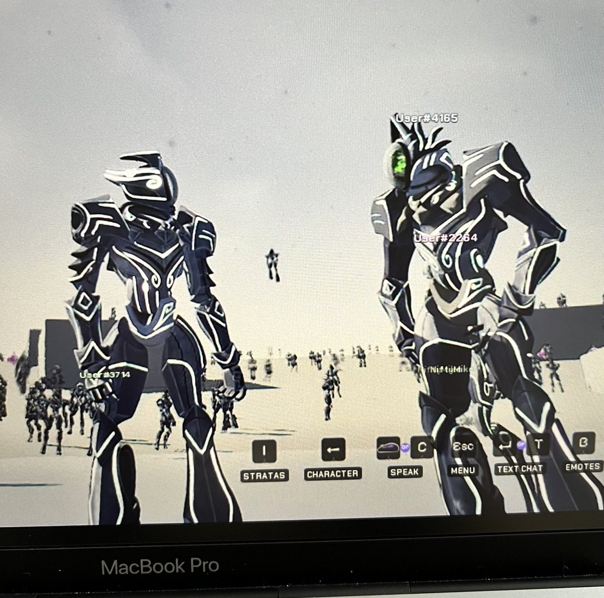 heyjess_eth's tweet photo. Me and @peacelovenft_ waiting for the second trip ๐คญ @OthersideMeta #otherside #secondtrip #improbableio https://t.co/rmr1bHJEJu