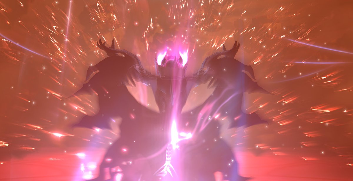 PixieParticle's tweet photo. I give you #Maleficent in #ffxiv https://t.co/0wyGlTDEWs