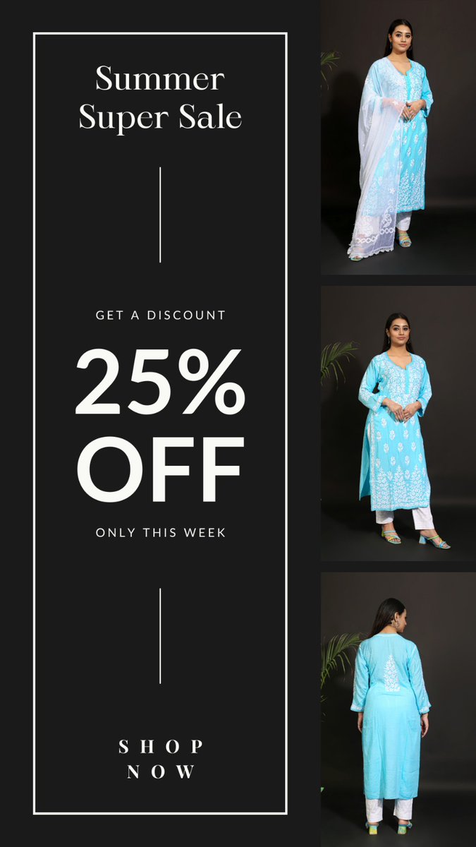 AwadhChikan's tweet photo. Getting an elegant look with our Modal kurta is intricate with fine chikankari work. Shop Now for this kurta at our online store and get a discount on this kurta 25% off.

Modal Kurta
Size- 36, 38, 40, 42, 44, 46
Color- Red, Black, Blue, Peach

Shop Now - https://t.co/LAnxtc7mBE https://t.co/ArCAKLVSjy