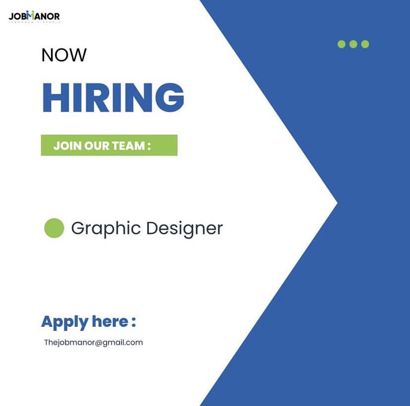 brandmeister is hiring a graphic designer

<a href="/askbrandmeister/">The BrandMeister</a> <a href="/thejobmanor/">Jobmanor</a> 
—————————————————
#jobseekers #jobsinaccra #jobsinghana #accrajobs #vacanciesghana #vacanciesinaccra #hiring #findajobghana #jobopportunitiesghana