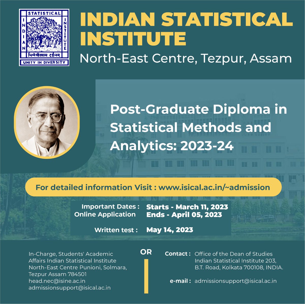 indianstatisticalinstitute tweet media