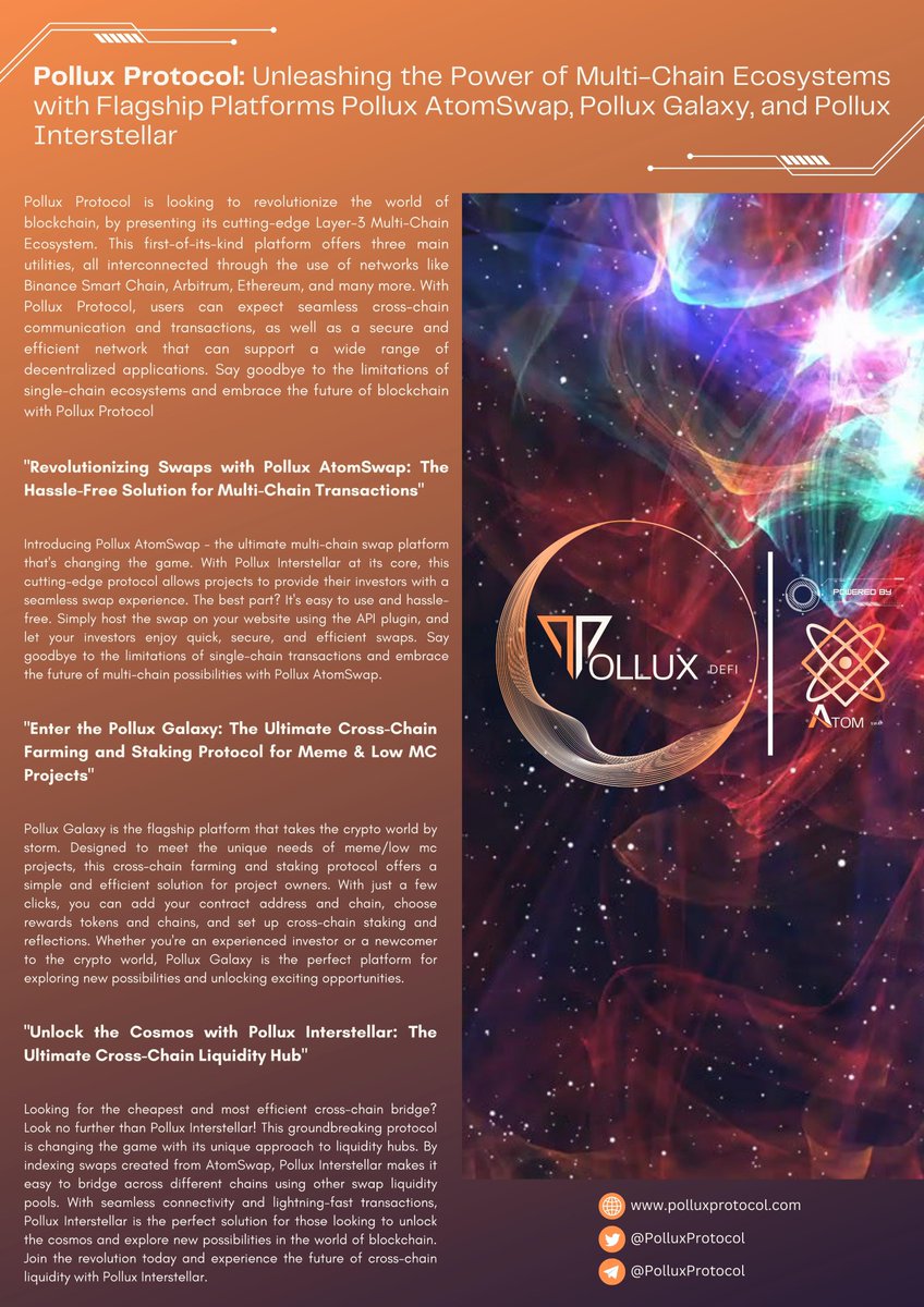 Keldamaa88's tweet photo. @OptimusBull_ @max_a_mio @PolluxProtocol Hi Optimus,

Have a look also at my Short Article I wrote yesterday for #PolluxProtocol

I am attaching it for you. https://t.co/VBGyefhObi