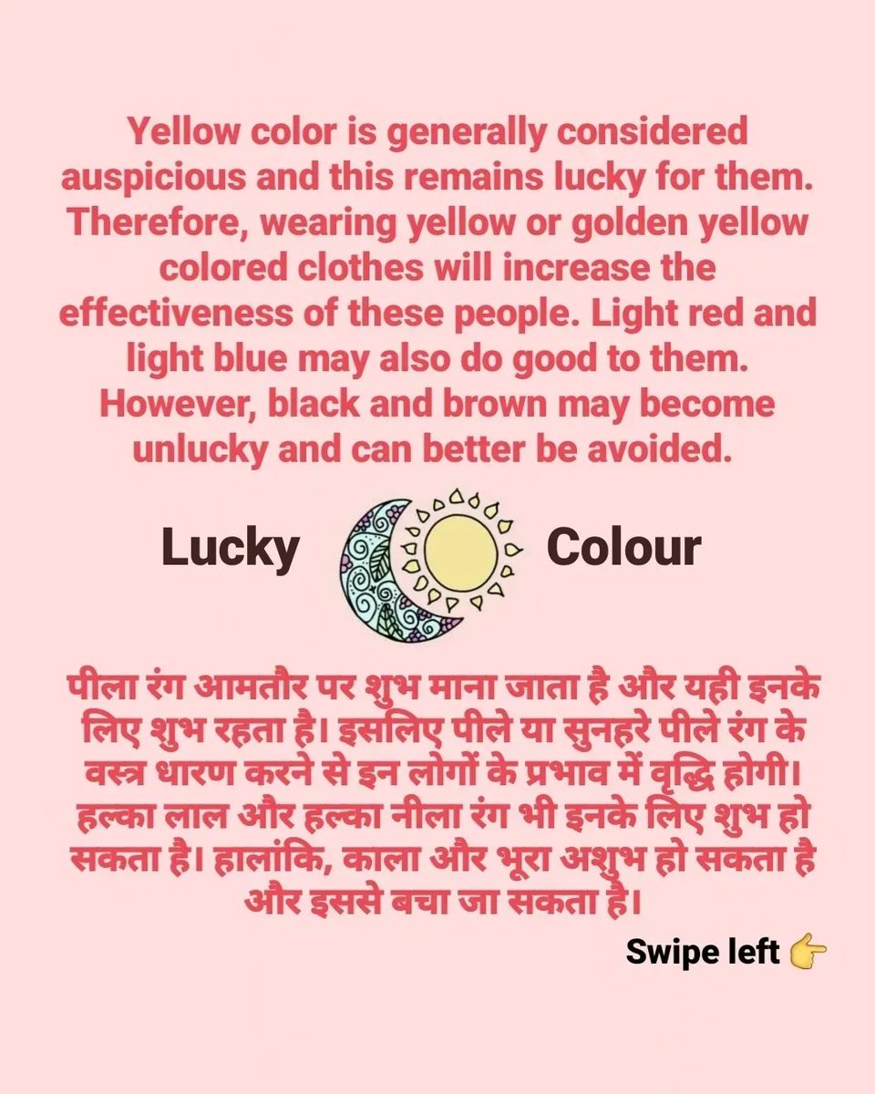 MiissTiwari's tweet photo. If Your DOB is 1, 10, 19, 28th on any month then Lucky days, colors, gemstones and Love and marriage predictions for you. https://t.co/RHqEfI5XXO