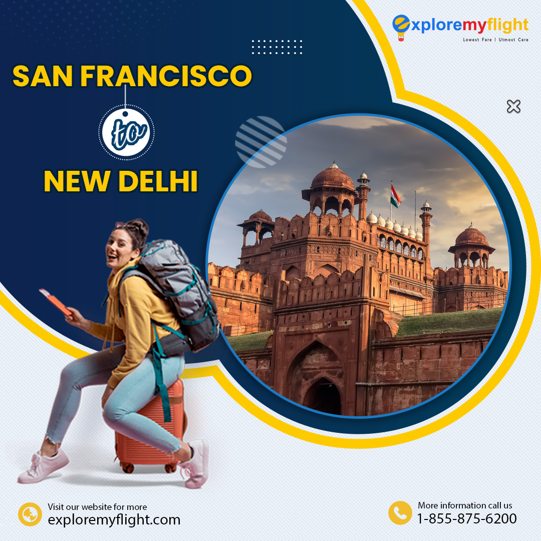 exploremyflight's tweet photo. Book San Francisco to New Delhi Flight✈️ Tickets at ExploreMyFlight

🌐https://t.co/ZHIBUitWzC

#exploremyflight #SanFranciscotoNewDelhi #flighttoindia #SanFrancisco #flighttickets #travel #internationalflight #flightbooking #ticketbooking #NewDelhitoSanFrancisco #nonstopflights https://t.co/gmeHU1zDLh
