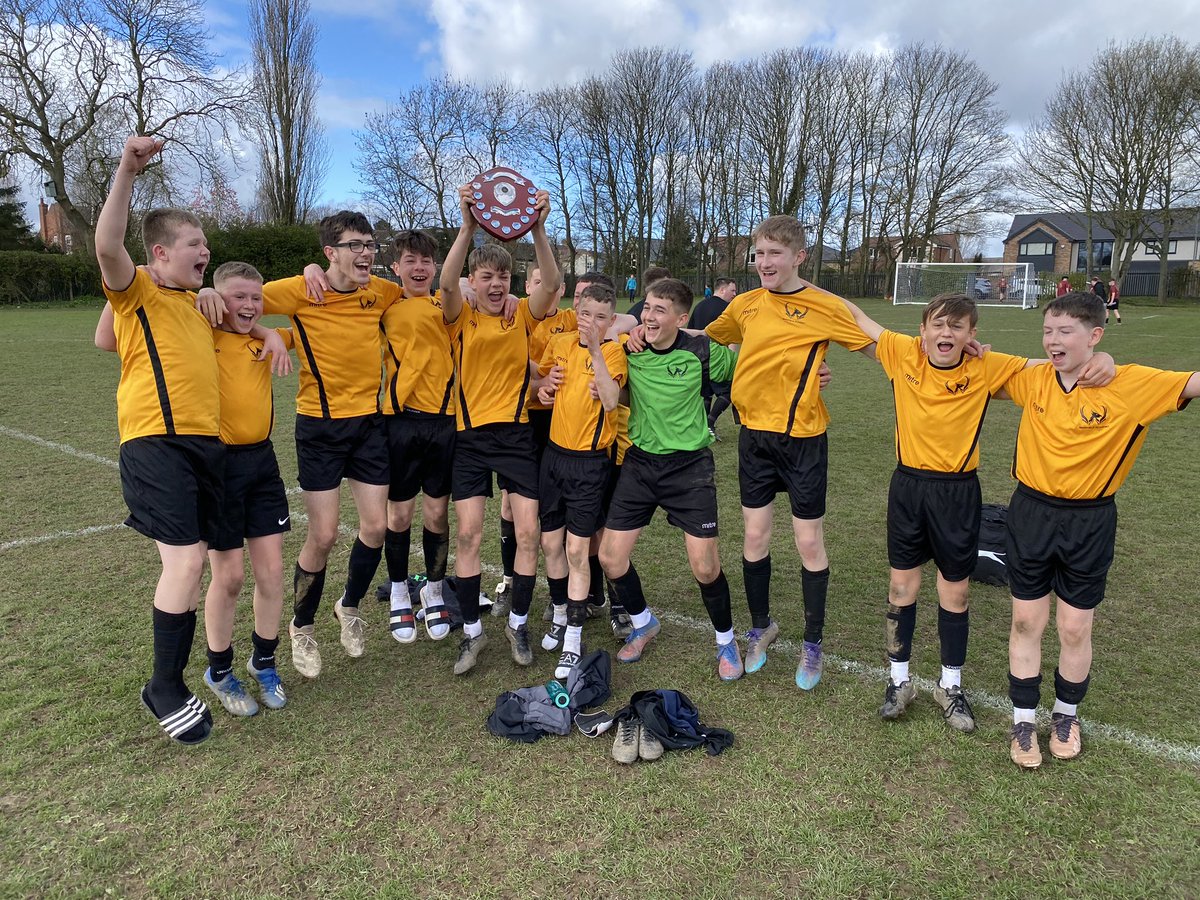 WingfieldAcadPE's tweet photo. Rotherham Schools Cup champions!!!!! ⚽️⚽️⚽️⚽️⚽️👏🏻👏🏻👏🏻👏🏻👏🏻👏🏻 https://t.co/nMrfMsfSkU