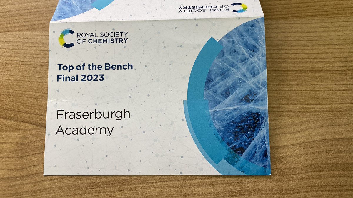 Our Aberdeen and North of Scotland winning team have made it down to London for the Top of the Bench National final! Kids are away smashing the written exam part of the day just now! @BrochSci @FraserburghAcad