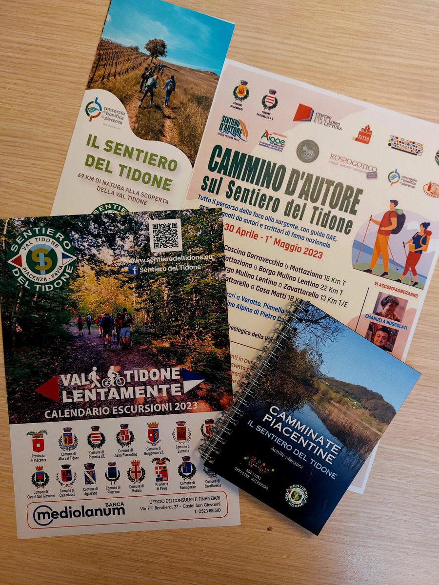Off_Gutenberg's tweet photo. #Cammini, #paesaggi e anche #libri per scoprire la #valtidone https://t.co/UrYkDfR4D6
#letteratura #primavera #trekking https://t.co/1Cbwfel0ia