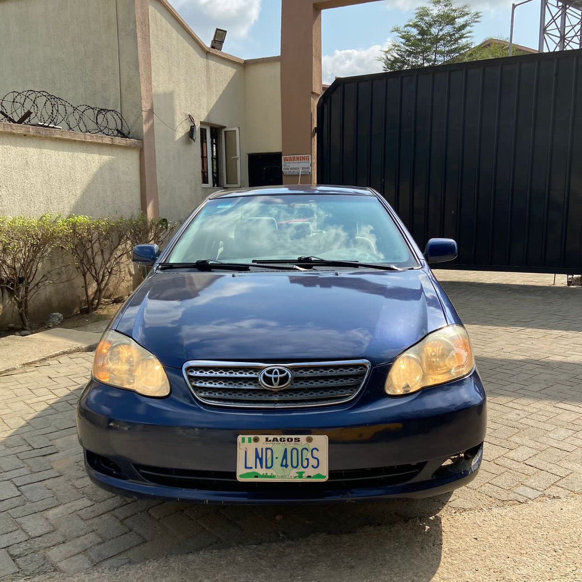 Autorush2's tweet photo. 2007 Toyota Corolla 
Condition: Few months used
Price: 2.650 million naira
Location: Lagos
Call/WhatsApp: 07041468482 https://t.co/CAyO1gqII1