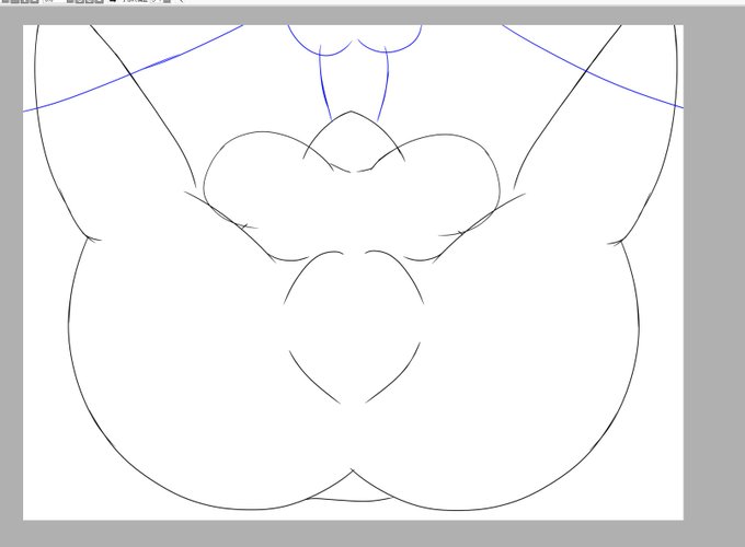 カキカキ作業継続中☆
大開脚でおチ〇ポお掃除をさせられるシーンで使おうかなと思っておりやす❤d(*゜ー゜)=3 