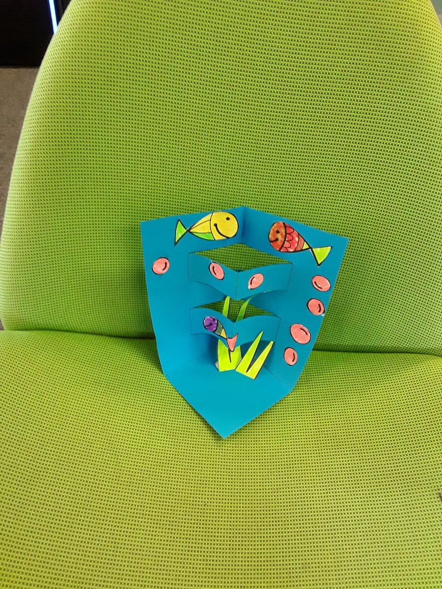 WFlibraries's tweet image. Making #UnderTheSeaCrafts at #StanleyLibrary this morning #WFlibraries #LoveCrafts