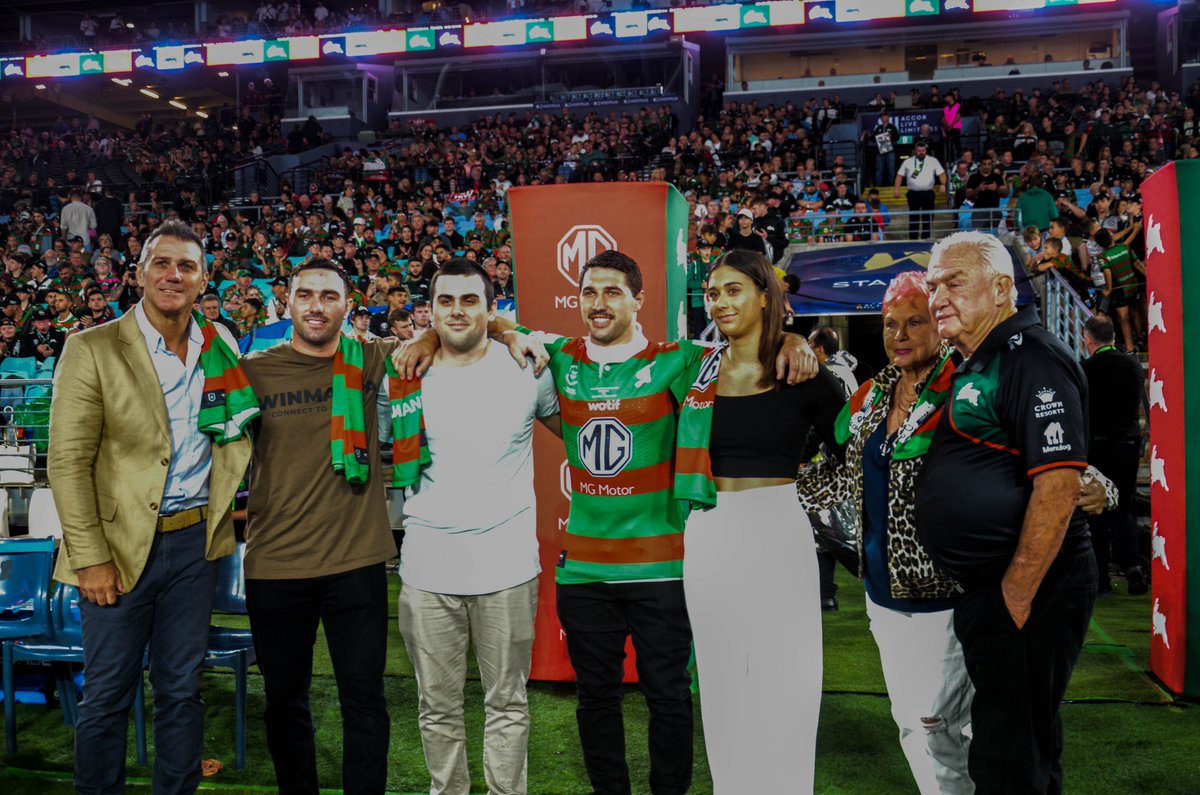 AccorStadium's tweet photo. Make sure you are back here again next Friday 31 March as the Rabbitohs take on the Melbourne Storm in a Round 5 blockbuster.
#Satts #JohnSattler #NRLSouthsManly #GoRabbitohs #AccorStadium #AccorLiveLimitless
@nrl @sydolympicpark https://t.co/QJaIJfXSiN