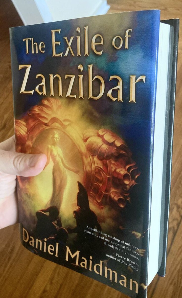 Recent cover illustration I painted for Daniel Maidman’s novel “The Exile of Zanzibar”. 😊 #scifibooks #SciFiAIArt #fantasyart #Rome #fantasy #coverart #bookcover #oilpainting #illustration