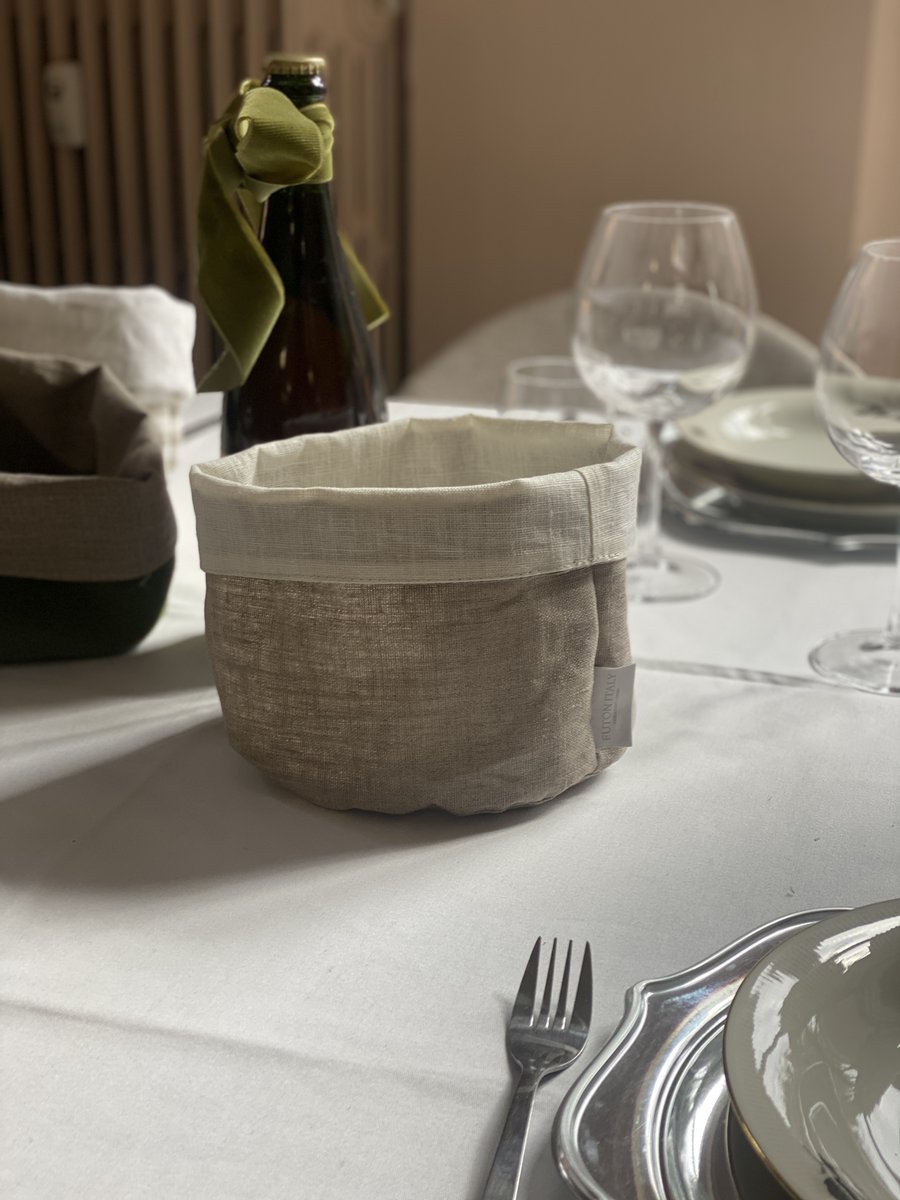 Futonitaly's tweet photo. I cestini per il pane in puro lino 100% by Futon Italy https://t.co/cZ6CCGeLKw