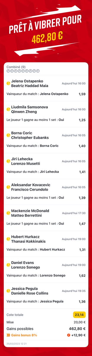 LuluuPronos's tweet photo. 🔥🎰 LULUU JACKPOT 🎰🔥

Il va bien finir par tomber !! 🫡🇺🇸

⚠️ Misez ce que vous pouvez, c’est un FUN ⚠️

Cote : 23.14 😌

🏦 20,00€ 👉🏼 262,80€ ⏳🤑

GOOOOOOOOO 🔮

❤️‍🔥 si tu suis, ♻️ si tu veux encaisser

#TeamLuluu https://t.co/eM3CKQAumi