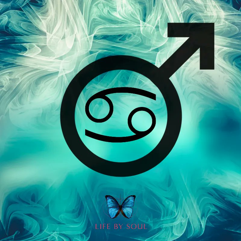 LifeBySoul's tweet photo. #MARS enters #CANCER @ 4:45a PDT - #Actions become #EmotionDriven, which can also make them #impulsive. If & when you can, get in touch with #why you feel the way you #feel before you act on that #feeling. If it's an #honest act, you won't #regret it later. #astrology #LifeBySoul https://t.co/P1saOecBZV