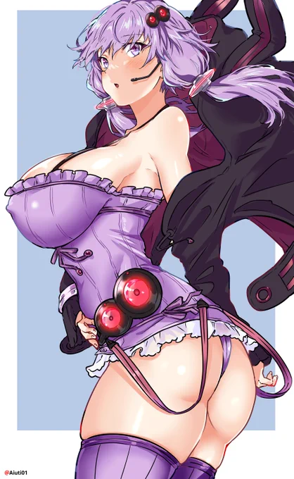 下品なデカチチゆかりさん 