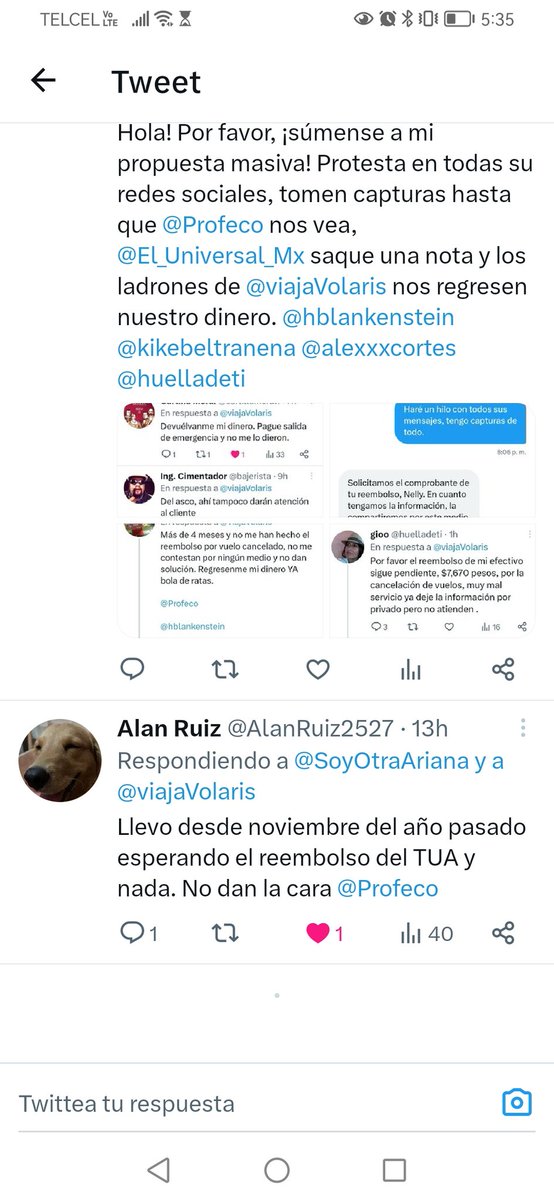 Awashuwa's tweet photo. @futuristmx @viajaVolaris Hola! Por favor, ¡súmense a mi propuesta masiva! Protesta en todas su redes sociales, tomen capturas hasta que @Profeco nos vea, @El_Universal_Mx saque una nota y los ladrones de @viajaVolaris nos regresen nuestro dinero. @hblankenstein @kikebeltranena @alexxxcortes @huelladeti https://t.co/tFYAPmpggq