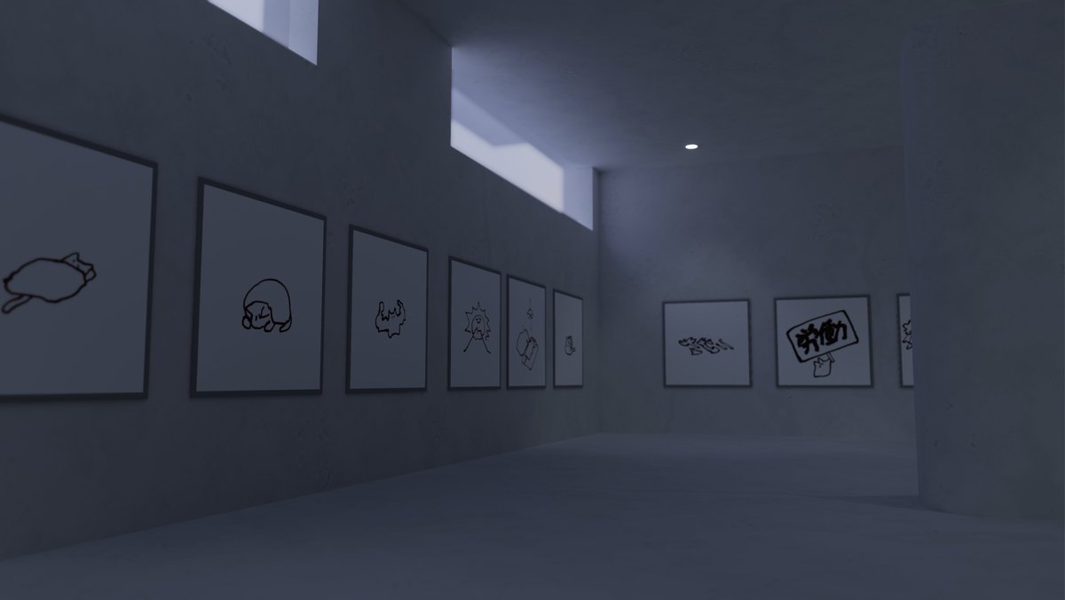 knfoxl's tweet photo. Ikimono Museum
ラボに上げました。
@suya38zzz さんのイラストを展示したワールドです。
https://t.co/3qzdTsBeKB
#VRChat_world紹介 #いきものとはいのちとは https://t.co/flLfC2irUT