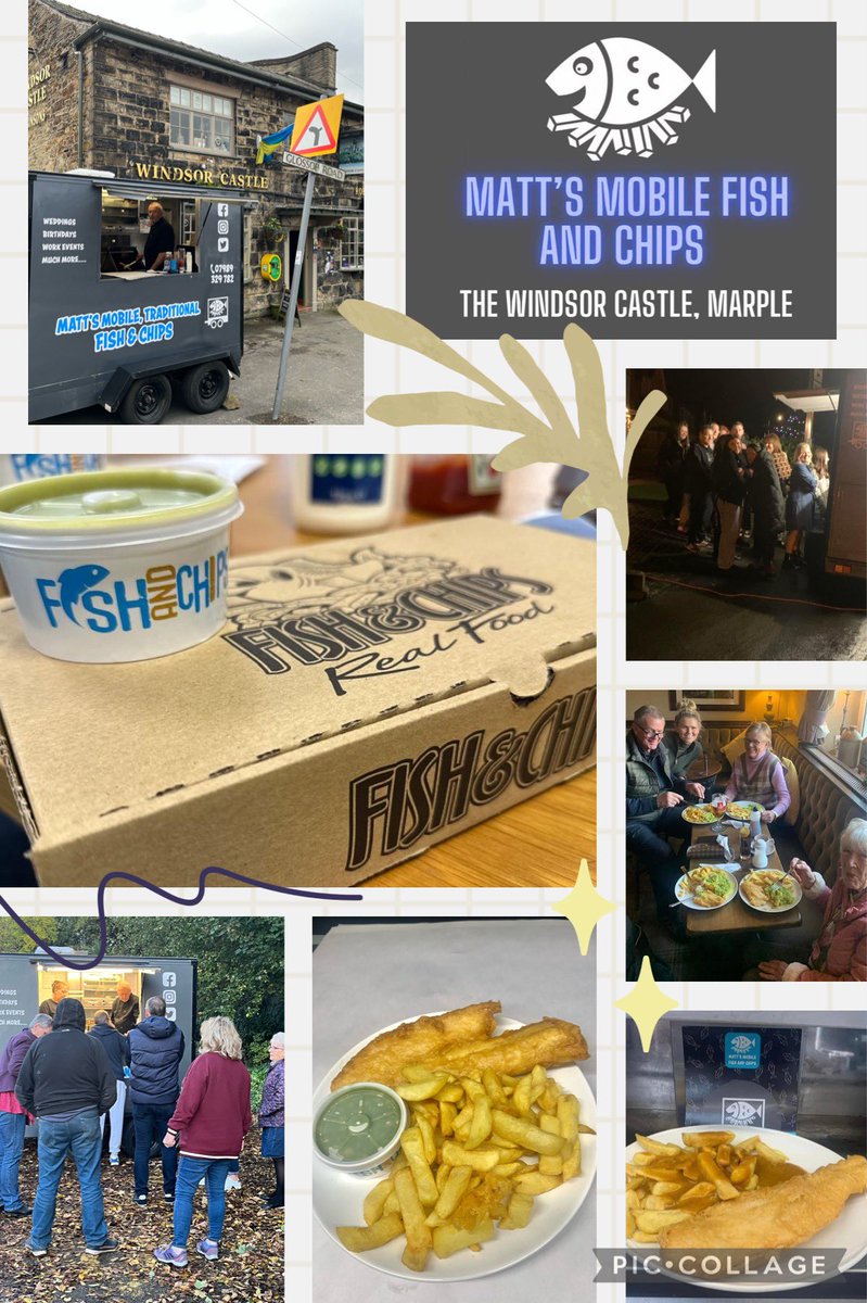 MattsMobile (@matts_mobile22) on Twitter photo Join us at <a href="/WindsorCastleMB/">Jo Farrell</a> Marple Bridge this afternoon from 4pm til 8pm
#eatin #takeaway #chippytea #fishandchips Join us at <a href="/WindsorCastleMB/">Jo Farrell</a> Marple Bridge this afternoon from 4pm til 8pm
#eatin #takeaway #chippytea #fishandchips