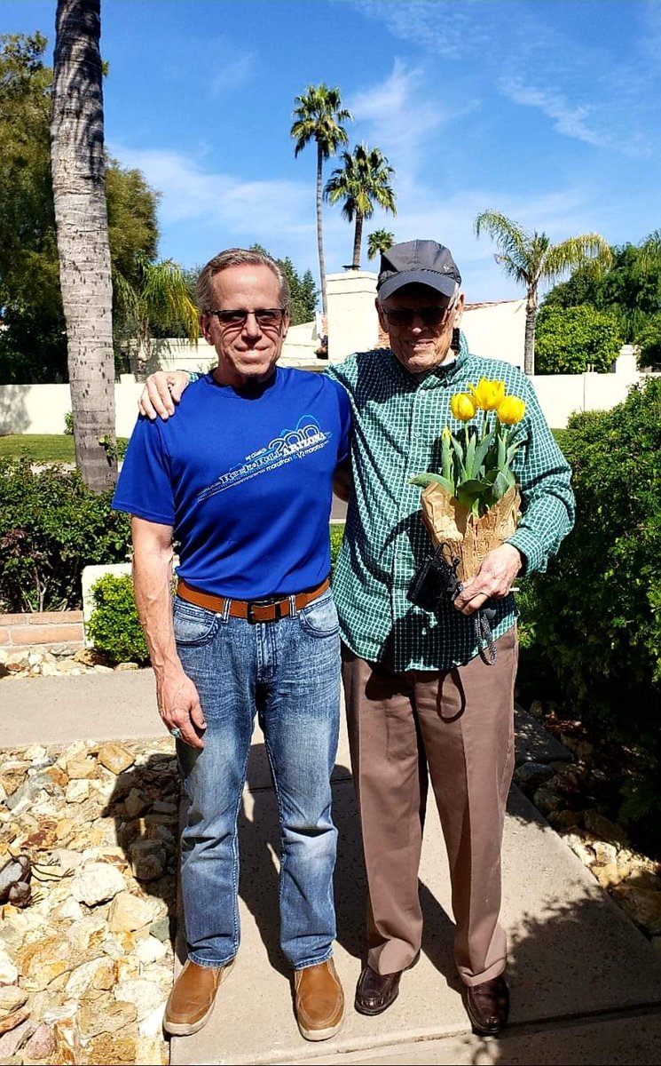 RougeTrekking's tweet photo. @AndrewLeezus My 91 year old dad with prostate cancer. https://t.co/HEMVmYyf6v