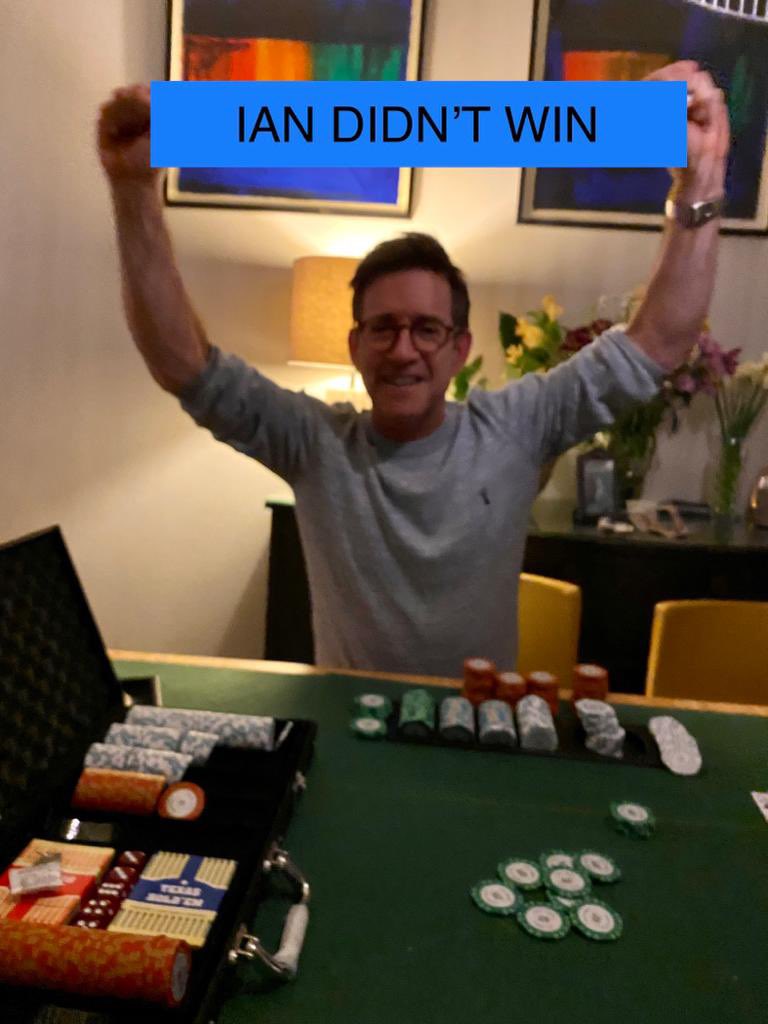 Poker night ! 

Normally everyone comes round and then over 4 hours we slowly give our money to Ian. Guess what happened !! 

<a href="/BFBSRadioHQ/">BFBS Radio</a>