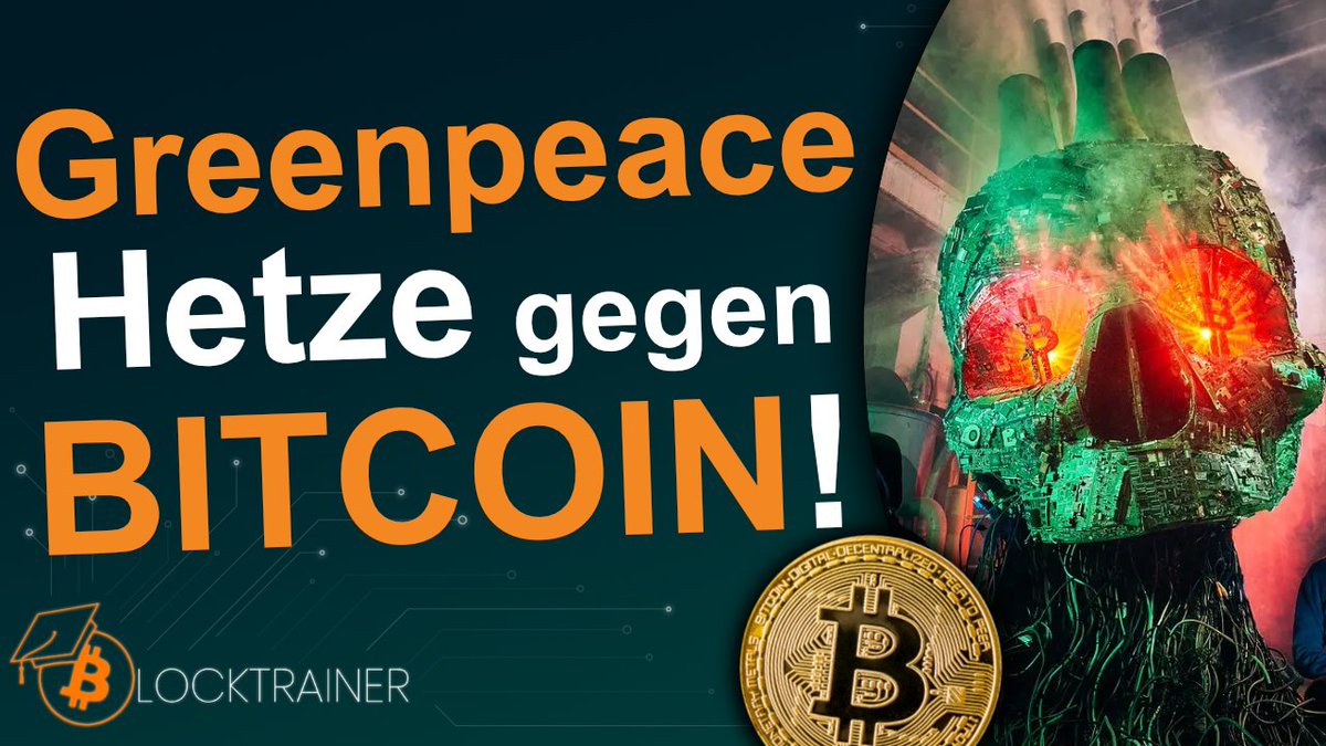blocktrainer's tweet image. Mit dem #SatoshiSkull geht @greenpeaceusa in die nächste Runde ihrer Hetzkampagne #ChangetheCode um #Bitcoin anzugreifen!
Warum hinter der Kampagne mehr als ein cooler Laseraugen-Schädel steckt & was @Ripple 🤯 damit zu tun hat, erfahrt ihr im #Video!
👇
youtube.com/watch?v=nqLR3v…