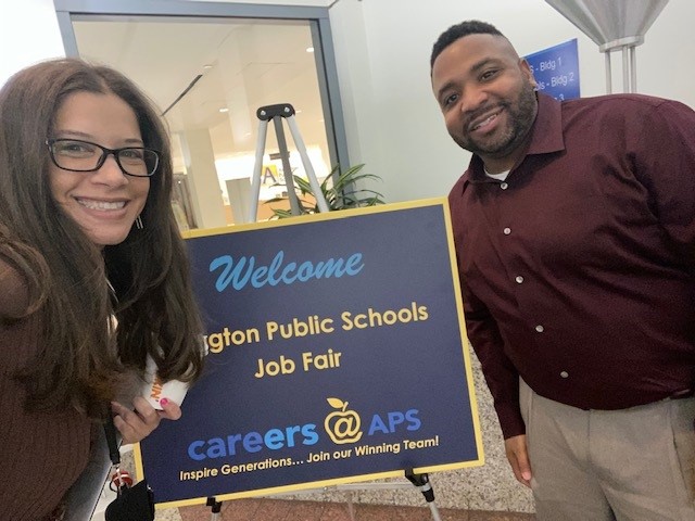 Come out and interview today at our APS Educator Job Fair! We are doing on the spot interviews for teachers, paraprofessionals and substitutes! <a target='_blank' href='http://twitter.com/APSVirginia '> @APSVirginiaapsisawesome '>apsisawesome? src = hash '> #apsisawesome</a></a> <a target='_blank' href='https://t.co/eTzCVMJsFS'>https://t.co/eTzCVMJsFS</a>