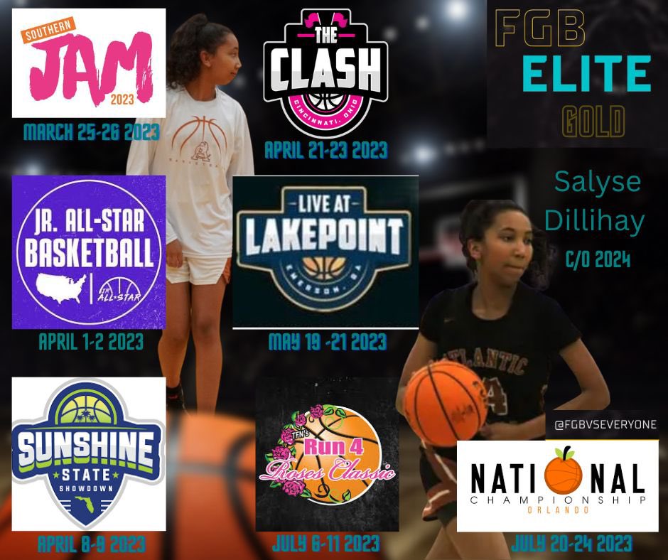 SDillihay2024's tweet photo. I want to make this summer a special one! Come see me play this weekend. First up is #SouthernJam and first game at 1:00pm vs GrindHouse Elite   @FGBvsEveryone @preferredscout @PASSCoordinator @AC_StingraysGBB https://t.co/RGTpP0UMwk