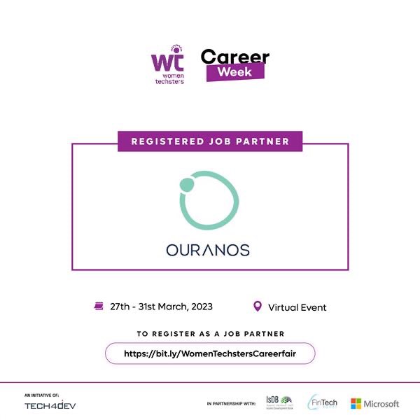 Tech4DevHQ's tweet photo. Ouranos Technologiesa and Hoshis Tech.
Our fellows will engage in sessions with our job partners and have the opportunity to secure internships during or after career week.
We are excited about what is in store for our fellows.
#WTFCareerWeek #JobPartners #WTFC23 #Tech4Dev https://t.co/EapZdGTPLd