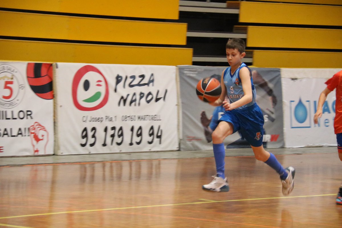 cblamerce's tweet photo. ⚪🔵 MINI 1 | La crònica

✅ @cblamerce 80-46 @BasquetManresa

📝 Victòria de mèrit per als d’Irene Rojano, que han mostrat una imatge contundent en atac. 

#TradiciódeBàsquet
#CBLaMercè https://t.co/oy1sl8dVqy