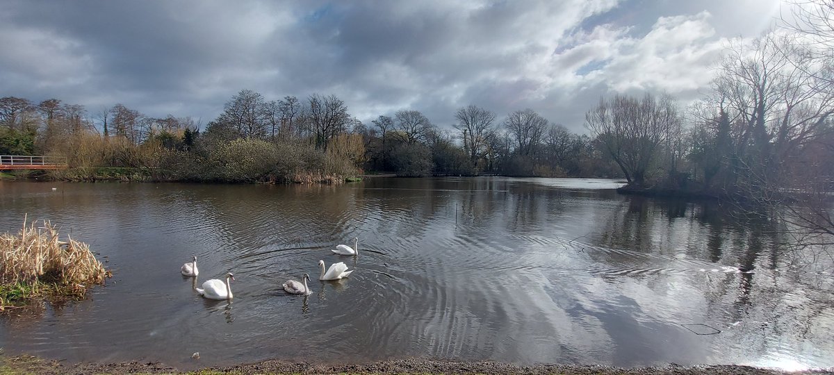 Wet and muddy but we still have this beautiful view! Well done to the 107 parkrunners and thank you to our 32 volunteers! #loveparkrun